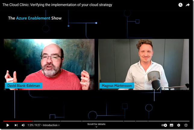 David Blank-Edelman and Magnus Mårtensson on the Cloud Clinic