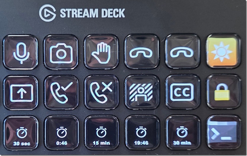 StreamDeckButtonsSample